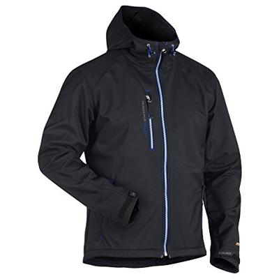 Blåkläder Softshell Jack 4949 | Zwart/Korenblauw | Maat M - 7330509459386