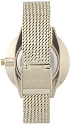 Nine West NW-2668CHGB (Ø 35 mm) Dames horloge