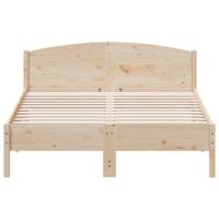 Bedframe zonder matras massief grenenhout 150x200 cm - thumbnail