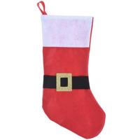 Kerstsok met riem 43 cm - thumbnail