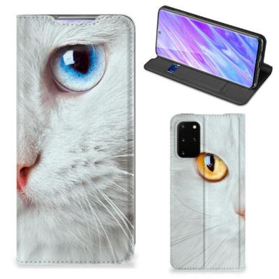 Samsung Galaxy S20 Plus | Hoesje maken | Witte Kat