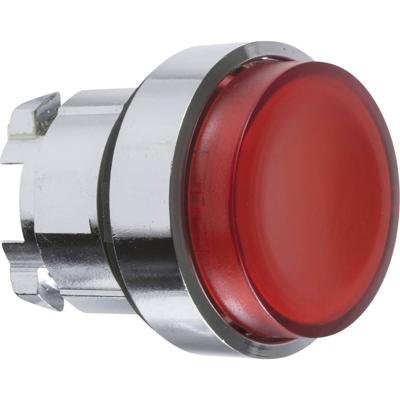 Schneider Electric ZB4BH43 ZB4BH43 (Ø) 22 mm Zonder markering Chroom, Rood 1 stuk(s)