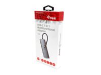 Equip 133482 usb-c 7in 1 multifunctional adapter - thumbnail