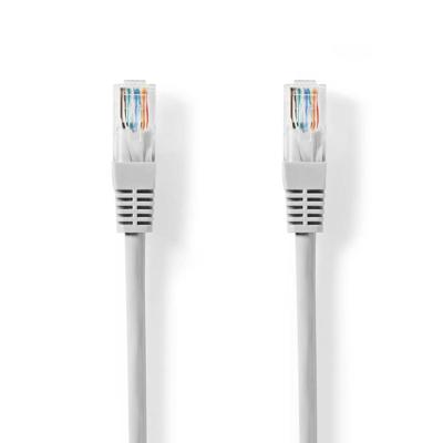 Nedis CAT5e Netwerkkabel | U/UTP | RJ45 Male | RJ45 Male | 30.0 m | Rond | PVC | Grijs | Label - CCGL85101GY300