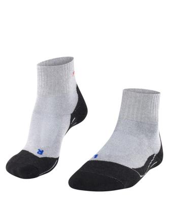 Falke TK2 Explore Cool Korte Wandelsok Dames Light Grey 37-38