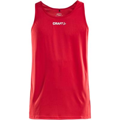 Craft 1907367 Rush Singlet M - Bright Red - XS
