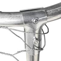 Hondenkennel voor buiten met dak 200x200x150 cm - thumbnail