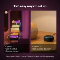 Philips Hue kaarslamp lichtbron e14 - wit en gekleurd licht - 5,2w - bluetooth - thumbnail