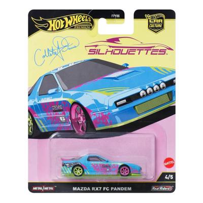 Hot Wheels Premium Silhouettes Mazda RX7 - 1: 64