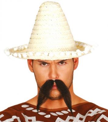 Mexicaanse sombrero naturel 33cm