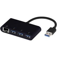 Vivanco USB 3.0 adapter [4 x RJ45-aansluiting, USB 3.0 bus type A - 1 x USB 3.1 stekker A?] 39638 - thumbnail