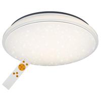 Briloner LED-plafondlamp met sterreneffect (56 cm diameter met decoratieve ring) - thumbnail