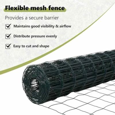 VidaXL Hek met paal groen 1,4 x 10 m staal en pvc