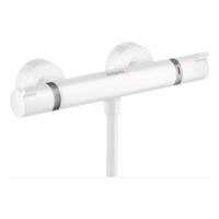 Hansgrohe Ecostat douche thermostaatkraan 15cm mat wit - thumbnail