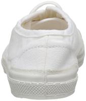 Katoenen tennisschoenen voor kinderen met vetersluiting BENSIMON® wit - thumbnail