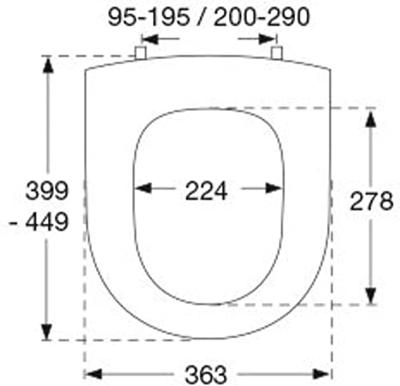 Pressalit Objecta d closetzitting polygiene wit 172011-br7999