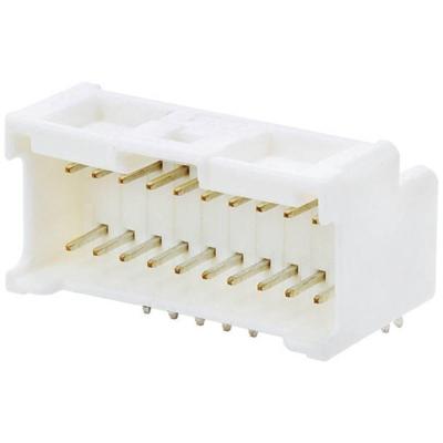 Molex 559591830 Male header, inbouw (standaard) Totaal aantal polen: 18 Rastermaat: 2.00 mm Inhoud: 1 stuk(s) Tray