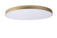 Lucide UNAR - Plafonnière - Ø 80 cm - LED 3 StepDim - 1x80W 2700K - Mat Goud / Messing - thumbnail