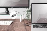 Digitus USB-C-kabel USB 4.0 USB-C stekker 1.00 m Zwart Afscherming gevlochten, Afgeschermd, Scheurbestendig, Rond, 8K UHD DB-300443-010-S - thumbnail