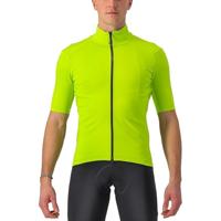 Castelli Perfetto RoS 2 Wind korte mouw fietsshirt groen/geel heren XL - thumbnail