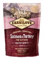 CARNILOVE Cat Salmon & Turkey For Kittens - droog kattenvoer - 400 g - thumbnail