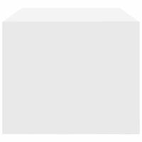 Tv-meubelen 2 st 60x31x25,5 cm bewerkt hout wit - thumbnail