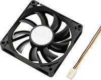 Akasa AK-FN071 PC-ventilator Zwart (b x h x d) 80 x 80 x 15 mm - thumbnail