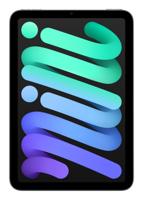 Apple iPad mini (A17 Pro): 8,3 inch Liquid Retina-display, 128 GB, wifi 6E, 12 MP camera aan de voorkant/12 MP camera aan de achterkant, Touch ID, batterij voor een hele dag – Spacegrijs - thumbnail