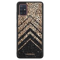 Samsung Galaxy A51 hoesje - Chevron luipaard - thumbnail