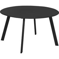 Bijzettafel Buiten Metaal Ø70cm Donker Grijs - thumbnail