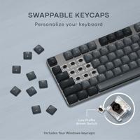 Satechi SM3 Slim backlit mechanical toetsenbord - Dark - thumbnail