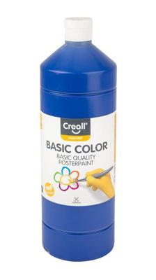 Plakkaatverf creall basic donkerblauw 1000ml Plakkaatverf creall basic donkerblauw 1000ml