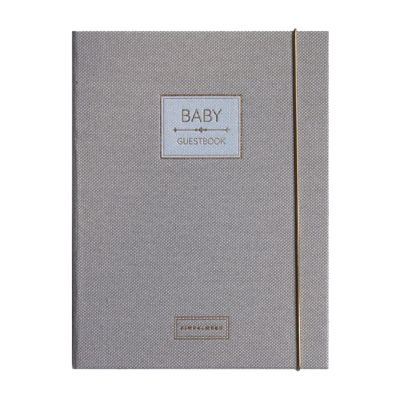 Pimpelmees Baby Guestbook Mono Luxe Warm Nude