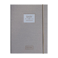 Pimpelmees Baby Guestbook Mono Luxe Warm Nude - thumbnail