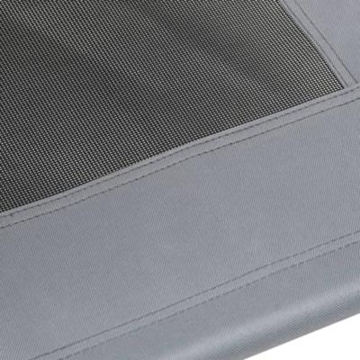 VidaXL Hondenmand met luifel oxford stof en staal antracietkleurig VidaXL Hondenmand met luifel oxford stof en staal antracietkleurig