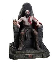 Throne Legacy God of War Series Statue 1/3 Ragnarok Master Thyself Kratos 67 cm - thumbnail