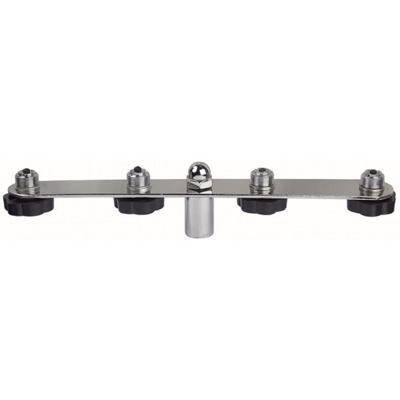 Showgear T-bar voor 4 microfoons Showgear T-bar voor 4 microfoons