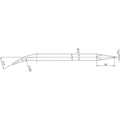 Rennsteig Werkzeuge 203 30002 203 30002 Spadebeitel 50 mm Gezamenlijke lengte 300 mm Zeskant schacht 1 stuk(s)