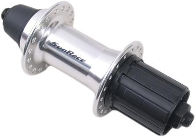 Sunrace Achternaaf hbm53 8/9 speed 36 gaats met snelspanner - zilver