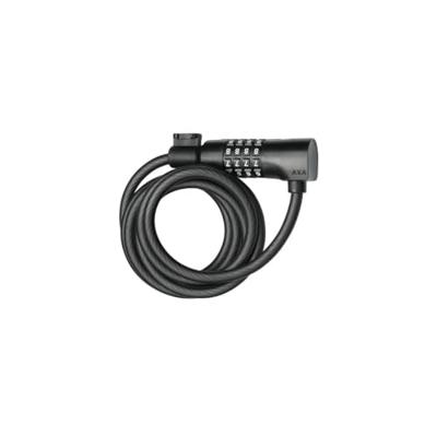 Kabelslot Axa Resolute C8-180 code - zwart