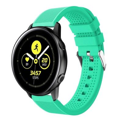Smart Watch silicone polsband horlogeband voor Garmin VivoActive 3 (mintgroen)
