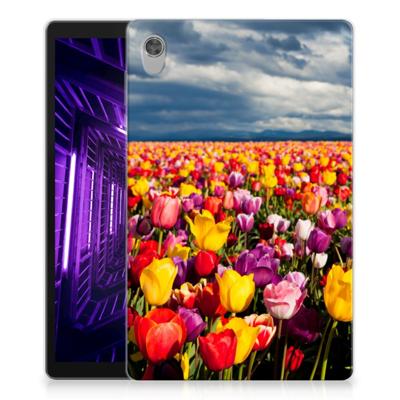 Lenovo Tab M10 HD (2de generatie) Siliconen Hoesje Tulpen