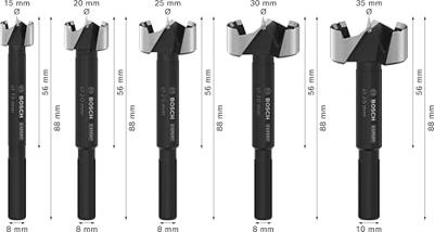 Bosch Accessories 2608901843 2608901843 Forstnerboorset 1 stuk(s) - thumbnail