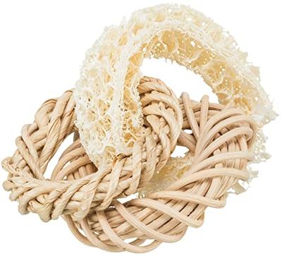 TRIXIE LUFFARING MET ROTAN-EN MAÏSBLAD RING NATUREL 13X13 CM TRIXIE LUFFARING MET ROTAN-EN MAÏSBLAD RING NATUREL 13X13 CM