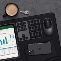 Satechi ST-XLABKM Numeriek toetsenbord Bluetooth Antraciet - thumbnail