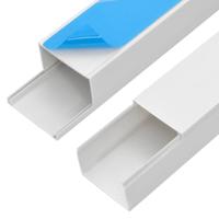 Kabelgoot zelfklevend 100x40 mm 30 m PVC - thumbnail