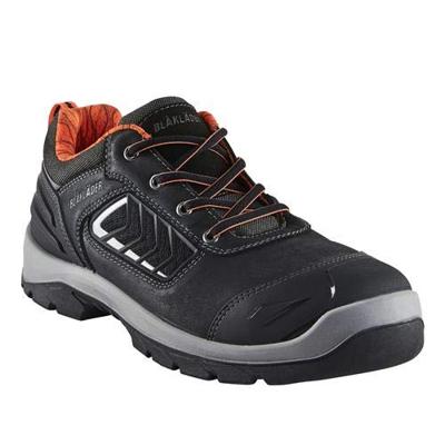 Blåkläder Veiligheidsschoen 2450 S3 Laag | Zwart/Oranje | Maat 47 - 00.183.004.47