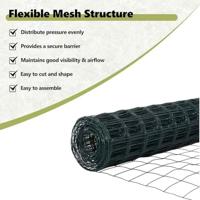 VidaXL Euro hek groen 1,2 x 10 m pvc-gecoat ijzer - thumbnail