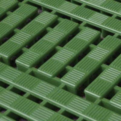 COBA Europe WD040003P Work Deck Ecke Vloermat (l x b x h) 112 x 112 x 25 mm Groen