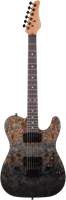 Schecter PT Standard, Black Fade Burst Burl - thumbnail